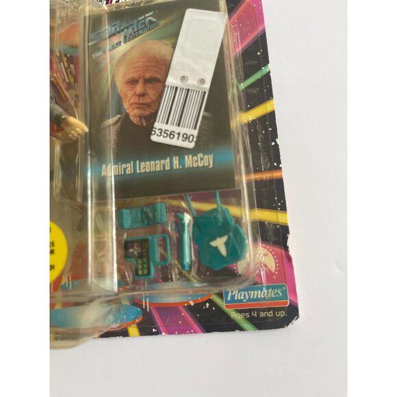 STAR TREK Next GENERATION/ ADMIRAL TNG McCOY Action Figure Playmates 1993 New - Picture 3 of 6
